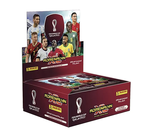 Caja X 36 Sobres Adrenalyn Xl Cartas Coleccionables Fifa Mundial Qatar 2022  — Panini Colombia