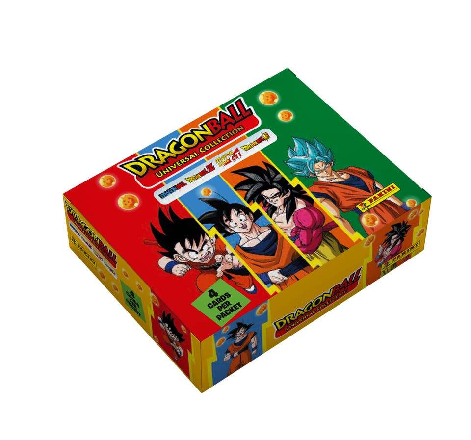 CAJA CON 36 SOBRES DRAGON BALL UNIVERSAL TC 2023