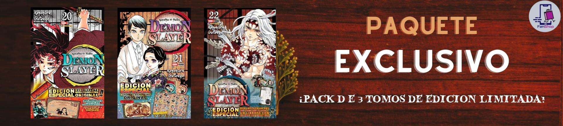 DEMON SLAYER EDICION ESPECIAL PACK