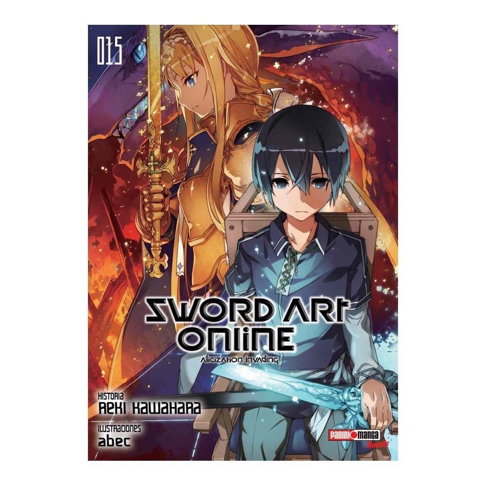SAO NOVELS ALICIZATION DIVIDING N.15 - NOVEL