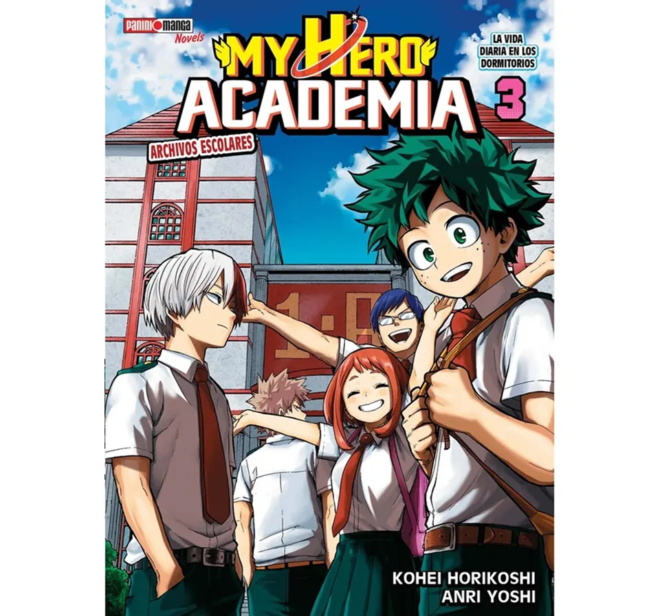 MY HERO ACADEMIA SCHOOL BRIEFS NOVELA N.3