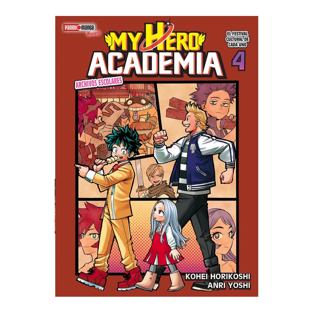MY HERO ACADEMIA SCHOOL BRIEFS NOVELA N.4