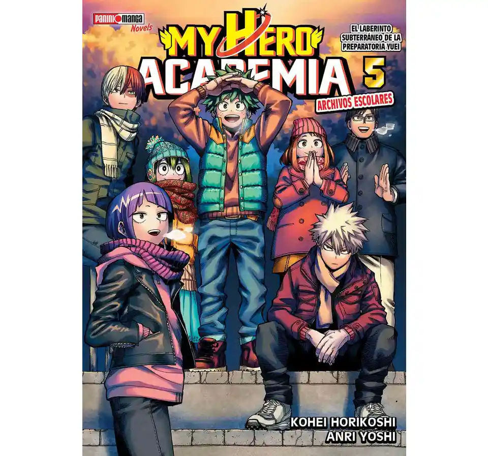 MY HERO ACADEMIA SCHOOL BRIEFS NOVELA N.5